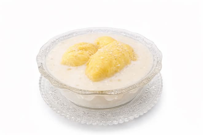 椰汁榴莲西米露 Coconut Milk Sago with Durian